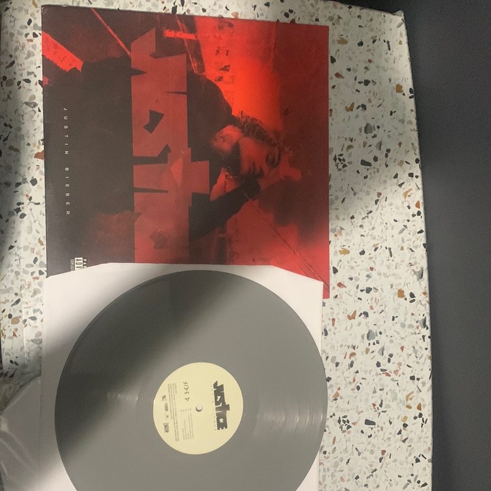 Justice by Justin Bieber two set vinyl